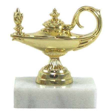 Figure On Marble Base Trophy