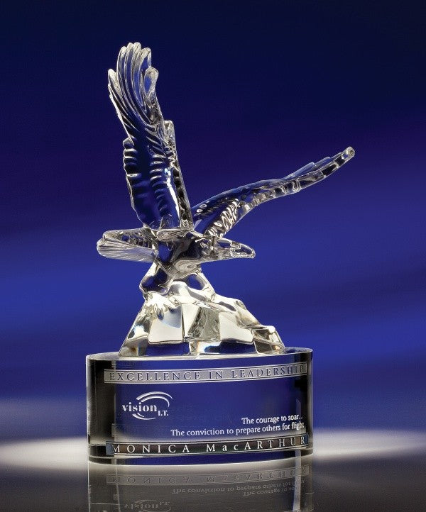 Soaring Eagle Optic Crystal Award