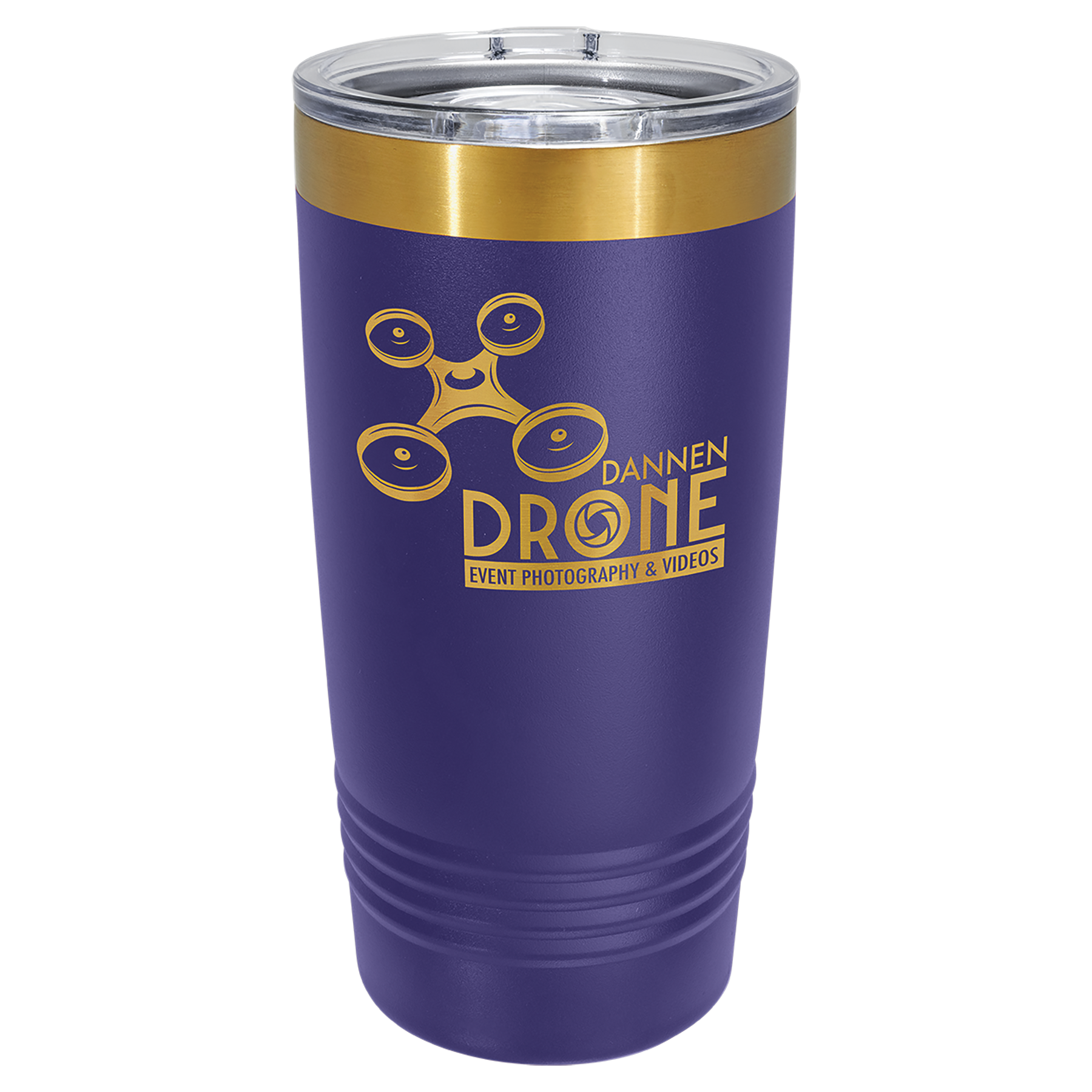 20 oz. ION-Plated Vacuum Insulated Ringneck Tumbler with Slider Lid