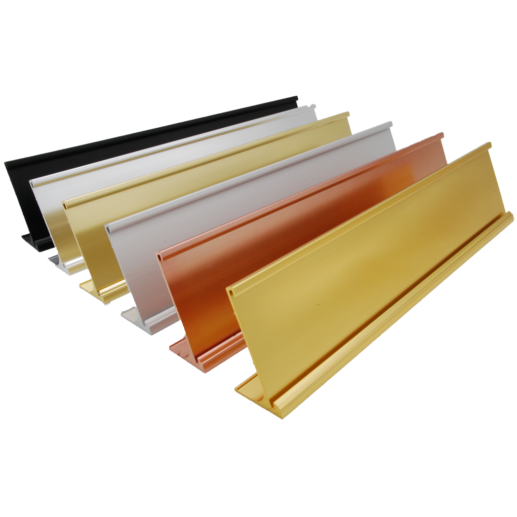 Aluminum Desk Plate