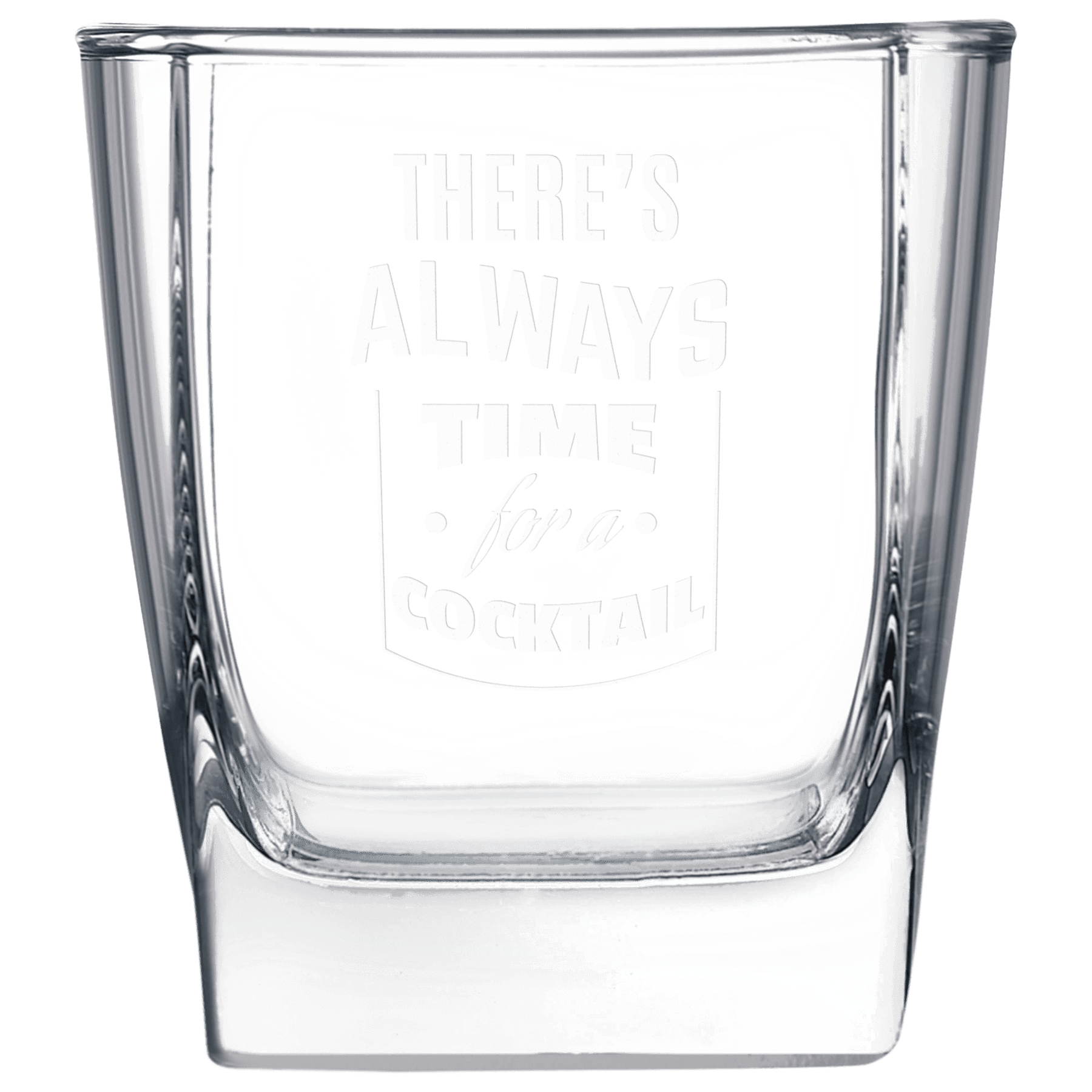 Square 10 Oz. On the Rocks Glass